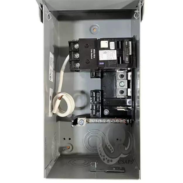 60A GFCI Breaker and Outdoor Box
