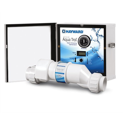 AquaTrol Above Ground Salt Chlorine Generator 18K gal with Return Jet Fittings